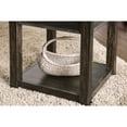 thumbnail image 4 of Home Square Deston Transitional Wood End Table in Antique Black - Set of 2, 4 of 5