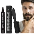thumbnail image 2 of Pluma Para Barba Kit De Relleno Impermeable, Cobertura De Larga Duración Y Acabado Natural Para Barba, Bigote Y Cejas, Micro Punta Aplicación Suave, Incluye Cepillo De Cerdas, Accesorios De Barbería. ecomlab Relleno, 2 of 6