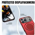 thumbnail image 6 of MYKOMI for iPhone 17 Pro Case Magnetic, Military Grade Shockproof Phone Case Cover with 360° Rotatable Metal Ring Stand Kickstand [Compatible with MagSafe] for iPhone 17 Pro, 6 of 7