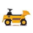thumbnail image 4 of 6V CAT Dump Truck Kids Ride On Toy, 4 of 5