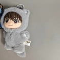 thumbnail image 2 of Jujutsu Kaisen Cat Ear Plush Series Keychains Jujutsu Kaisen Season 2 Cat Park Party Gojo Satoru Blind Box Plush Doll Bag Pendant Model Collection Cartoon Decorative Photo Props Stuffed Plush Toy, 2 of 14