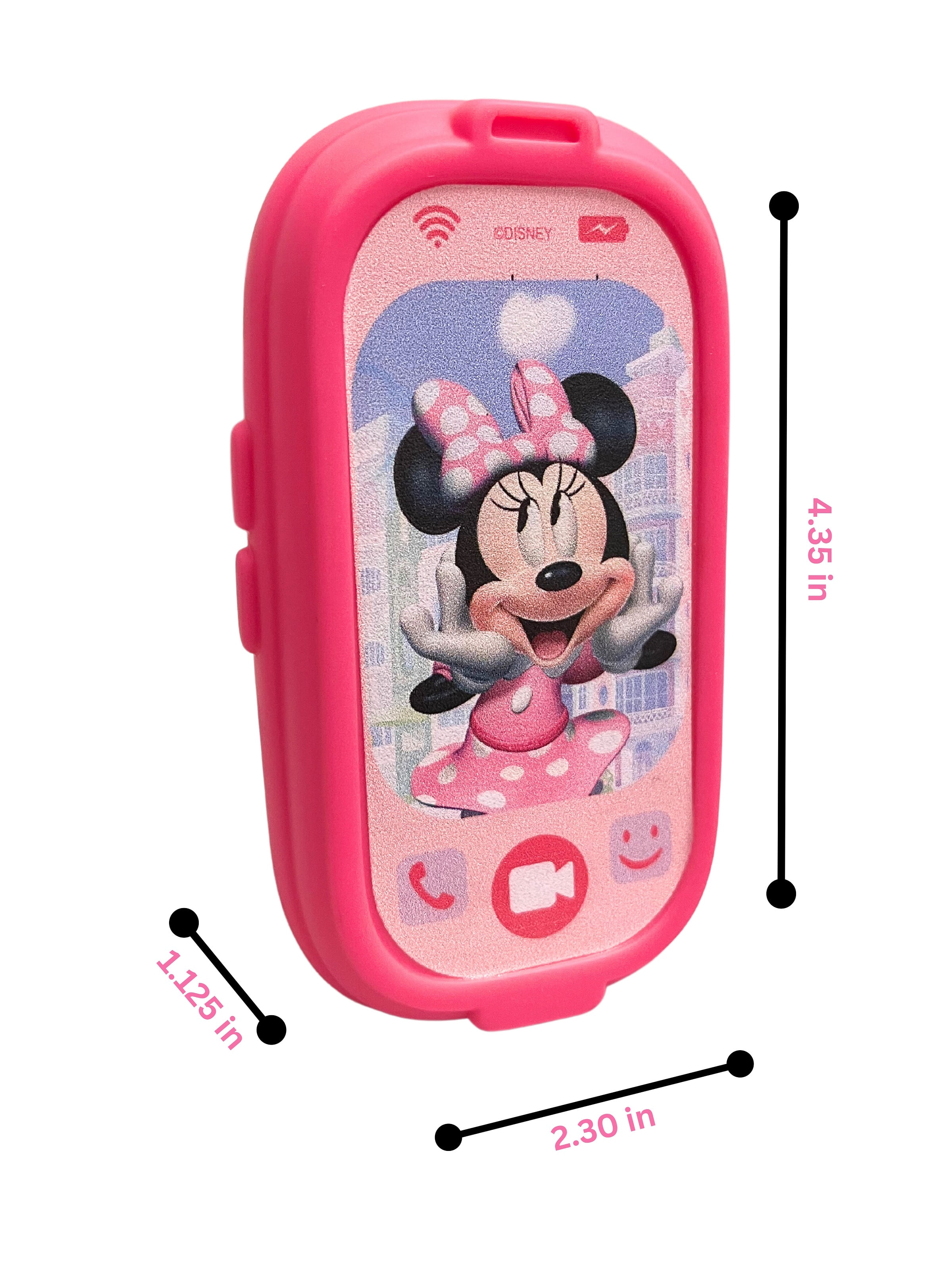 (2 pack) Disney Minnie Light up Bath Squirter Cell Phone Toddler