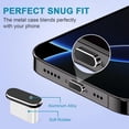 thumbnail image 4 of Tapón antipolvo USB C, paquete de 4 unidades y funda antipolvo para altavoz para iPhone, 4 of 6