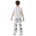 thumbnail image 5 of FORMRS Kids Pajama Pants with Pockets Size 6-8Y Boys Lounge Sleep Bottoms, Football Player Pattern, 5 of 8