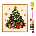 thumbnail image 2 of DIY Christmas Pearl Diamond Painting Art Kit with Frame, Large Diamond Art Kits for Adults, Premium 3D Pearl Christmas Wall Art Kit, Pearl Diamond Painting Craft Set for Holiday Home Decor Gift, 2 of 6