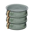 thumbnail image 4 of Cubierta protectora Recipiente de almacenamiento de alimentos con cubierta transparente para alimentos con asa de tapa, cubierta vegetal reutilizable, utensilios de , tres niveles, 4 of 7
