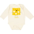 thumbnail image 3 of Inktastic Cute Kawaii Cheese Boys or Girls Long Sleeve Baby Bodysuit, 3 of 5