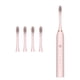 thumbnail image 1 of Cepillos de dientes eléctricos Cepillo de dientes 6 modos de limpieza Cepillo de dientes portátil para adultos de viaje con 4 cabezales de repuesto un cepillo, 1 of 3