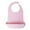 Pink, variant on Misright Soft Silicone Adult Bib Waterproof Saliva Towel Feeding Apron Burping Cloths