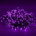 thumbnail image 4 of Morttic 66FT 200 LED Christmas Lights, Christmas String Lights Plug in with 8 Modes, Waterproof Christmas Decorations for Xmas Indoor Outdoor Party Home Tree Decor, Purple, 4 of 7