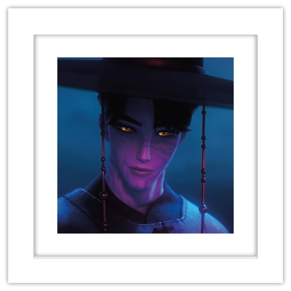 Gallery Pops Netflix KPop Demon Hunters (2025) - Demon Jinu Wall Art, White Framed Version