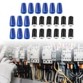 thumbnail image 1 of 24 conectores giratorios para cables, accesorios para conectores de cables eléctricos, portátiles, de conexión rápida, fáciles de colocar y con tapa, 1 of 8