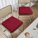 thumbnail image 5 of Cojín de lino, 1 pieza, cojines para silla de comedor, cojín para silla, desmontable y lavable, cojín para silla de casa u oficina, almohadilla de esponja gruesa, diseños de correa antideslizante, alm, 5 of 6