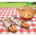 Foil Hot Dog Wrappers, 9" x 3.7", Insulated Grease Resistant Hot Bag