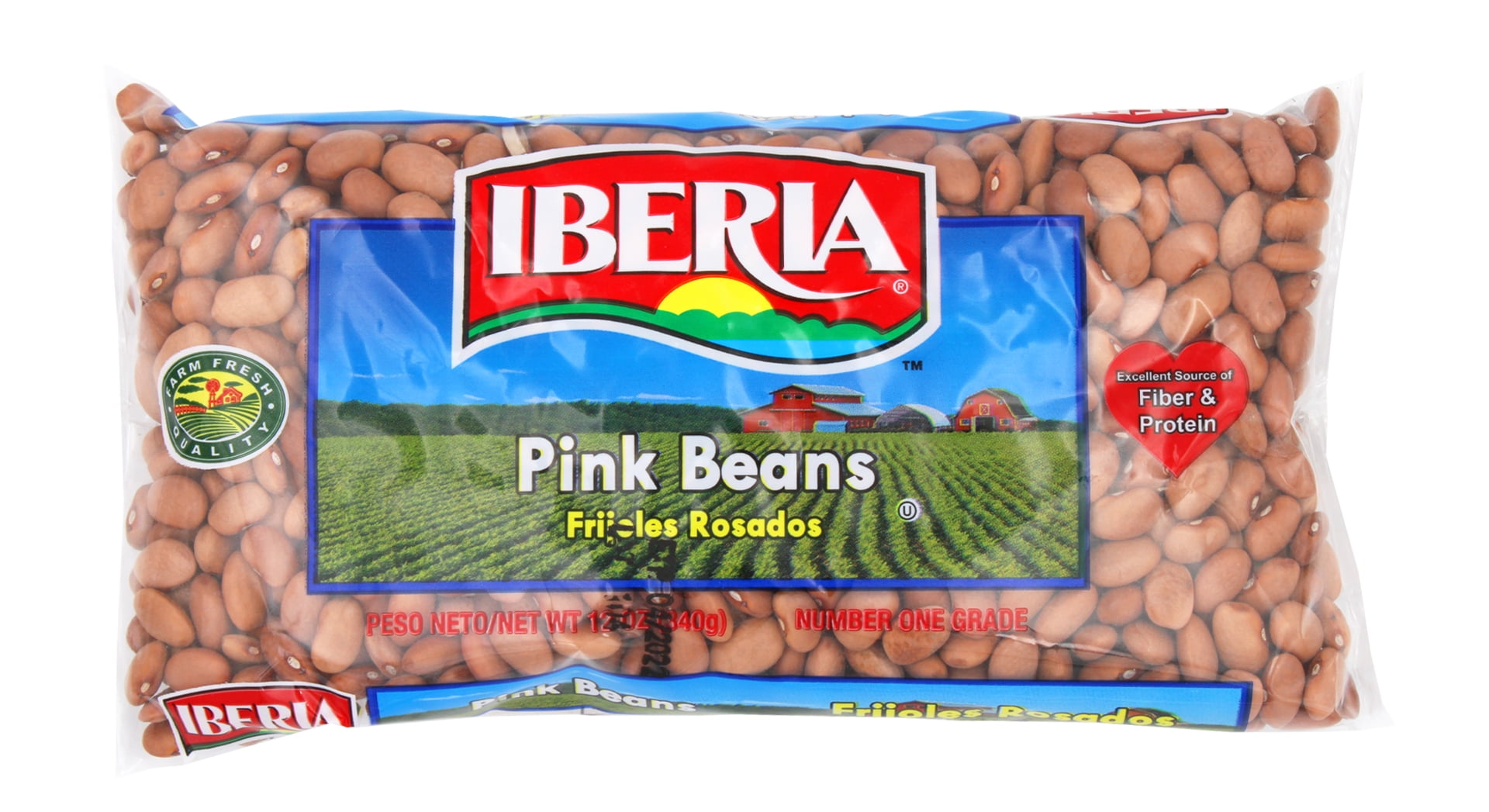 Iberia Pink Beans, 12 oz