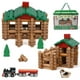 thumbnail image 1 of Juego de troncos de madera Wondertoys 208 piezas para niños mayores de 3 años, 1 of 9