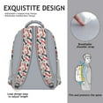 thumbnail image 5 of Dog Bones Backpack for School,Cute School Bag,Schoolbag with Adjustable Shoulder Straps & Padded Back,15.3"x11"x6.7", 5 of 6