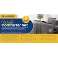 thumbnail image 4 of Kathy Ireland 7 Piece Waffle Textured Comforter Set, 4 of 4