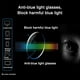 thumbnail image 4 of NegroAnti blue light100400 Lentes Progresivas De Zafiro Antiazul De Alta Dureza esquí esquí Gafas de esquí, 4 of 5