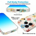 thumbnail image 4 of SKLYDDI Cute Aesthetic Floral Case for iPhone 16, 4 of 7