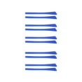 thumbnail image 4 of Xingzhi 10 Pieces Silicone Temple End Tips Soft Cover Comfort Cushion Blue, 4 of 8