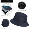 thumbnail image 2 of Chapeau Bob d'Hiver Surdimensionné TG TTG pour Hommes, Imperméable, Doublé en Molleton, Randonnée, Pêche, Plein Air, Temps Froid, 2 of 4