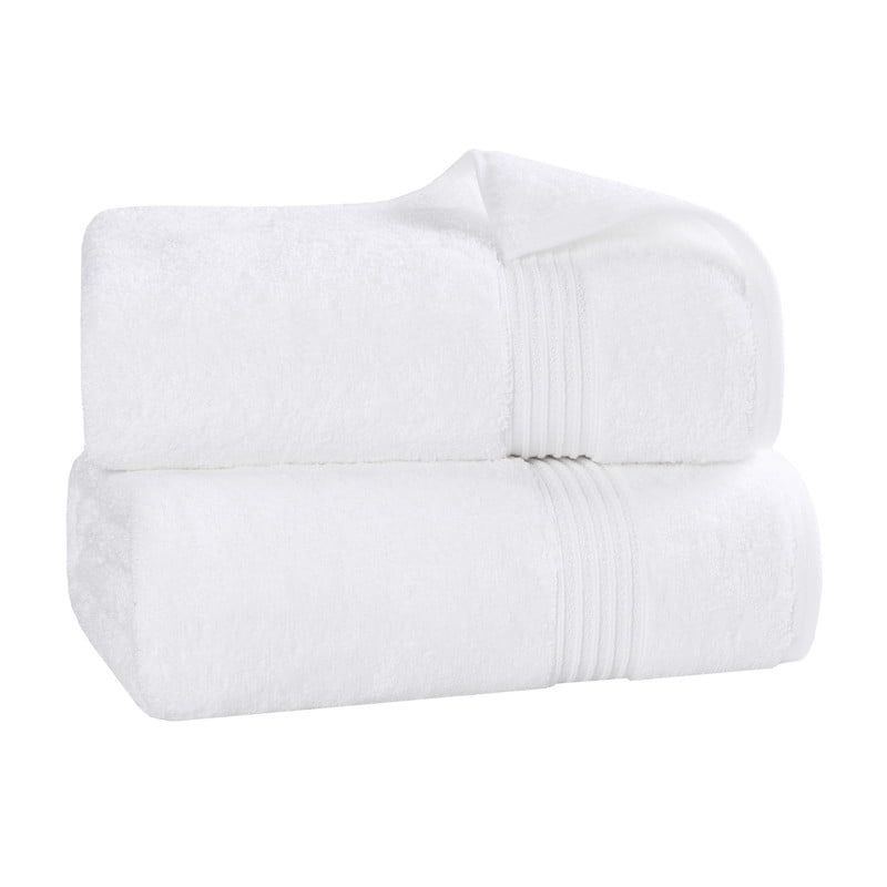 Impressions Derry Solid Egyptian Cotton 2-Piece Bath Sheet Set