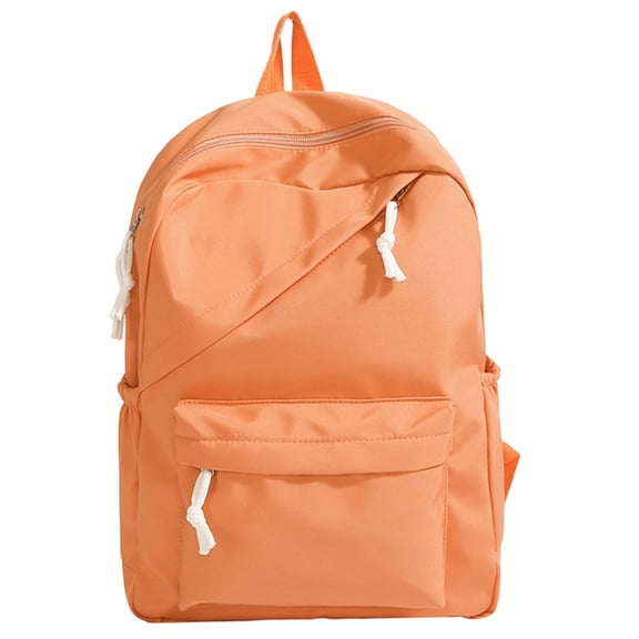 Fgnfyis Backpack for Kids Fresh Minimalist High Capacity Casual Daypack College Students Travel School Backpack Orange
