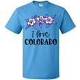 thumbnail image 3 of Inktastic I Love Colorado Columbine Flowers T-Shirt, 3 of 5