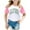 Pink, variant on Hiijoy Toddler Girls T-Shirt California Print Short Sleeve T Shirt Casual Summer Tshirt