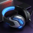 thumbnail image 2 of Auriculares con cable USB para juegos de 3,5 mm con cancelación de ruido de micrófono para Sunnimix auriculares de estudio estéreo, 2 of 7
