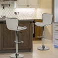 thumbnail image 1 of Set de 2 Bancos Barra HOMEMAKE FURNITURE Giratorio Altura Ajustable Color Blanco Contemporáneo, 1 of 6