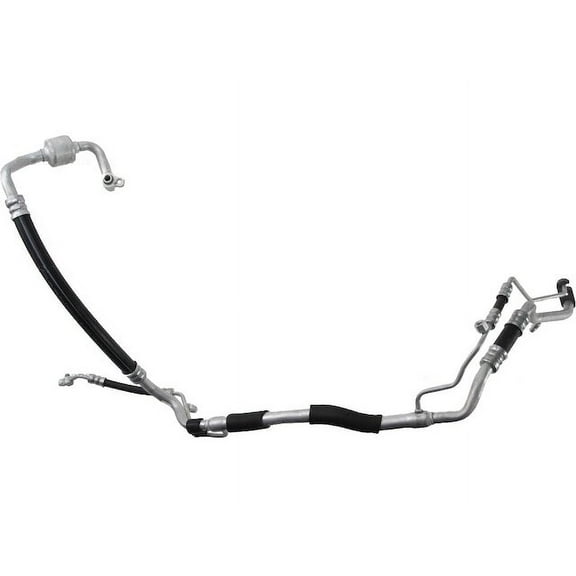 A/C Suction Line Hose Assembly - Compatible with 2014 - 2015 Hyundai Accent (Up To 3/15/2015)