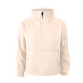 thumbnail image 4 of Hauts à Manches Longues pour Femmes Mode Décontractée Couleur Unie Zip Col à Revers Poches Pull à Manches Longues Blouse Blouses à Manches Longues pour Femmes Hauts à Manches Longues pour Femmes, 4 of 8