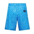 thumbnail image 2 of Mercedes Benz F1 Special Edition George Russell 2023 "No Diving" Miami GP Swim Shorts-Blue, 2 of 2