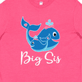 thumbnail image 4 of Inktastic Big Sis Whale Girls Sister Youth T-Shirt, 4 of 5