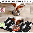 thumbnail image 3 of Halloween Dog Food Mats for Floors, Absorbent Dog Bowl Mats for Food and Water, Quick Dry Pet Cat Food Mat Non-Slip Dog Accessories Pet Supplies, 3 of 6