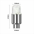 thumbnail image 3 of 2 Pcs Car Wheel Tire Led Light Colorful Equipment Valve Lamp Air Valve Stem Caps Cover Accessories for Mountain Bike Bicycle Motorcycle, 3 of 6