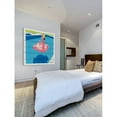 thumbnail image 6 of Marmont Hill "Pool Float" By Molly Rosner Painting Art Print On White Wood, 18.0" x 1.5", 6 of 7