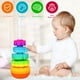 thumbnail image 5 of Juguete giratorio apilable LBAIBB Juguetes Spin Stack para niños de 1 año o más, 5 of 7