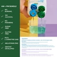 thumbnail image 5 of SmartMouth Advanced Liposomal Morning & Evening Mouthwash Bundle - No Morning Breath & All-Day Fresh Breath - Dual-Solution Zinc-Activated Mouthwash Duo - Alcohol Free - 16 fl oz Each, 5 of 9