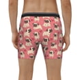 thumbnail image 4 of Cauagu Cute French Bulldog Print Men's Boxer Briefs, Funny & Cute Underwear Elastic Waistband Briefs Ideal Gift for Men,1-Pack, 4 of 7