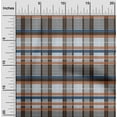 thumbnail image 1 of oneOone Organic Cotton Poplin Twill Fabric Madras Check Print Fabric By Yard 42 Inch Wide, 1 of 4