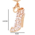 thumbnail image 3 of Keychain High Heel Shoe Shape heel keychain key Pendant Handbag Car Key Buckle Ring Shoulder Bag Hanging Ornaments, 3 of 7
