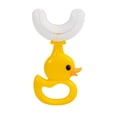 thumbnail image 3 of Seitruly Paquete de 2 cepillos de en forma de U para niños pequeños, cepillos de limpieza de 360 ​​grados con mango, cuidado de la cuidado de los oídos, 3 of 6