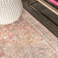 thumbnail image 3 of JONATHAN Y MODERN PERSIAN 2 x 8 Runner Rug, Petras Ornate Medallion - Brown/Pink, MDP307B-28, 3 of 9