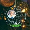 thumbnail image 3 of Remembering You is Easy I Do It Every Day Missing You is The Heartache That Never Goes Away Ornaments, Name & Photo Memorial Ornament Gift for Loss of Loved One, Custom Sympathy Ornament, 3 of 6