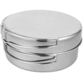 thumbnail image 4 of Miangastore 1 Set of Camping Pot Pan Set Stainless Steel Camping Cookware Camping Cooking Utensils, 4 of 8