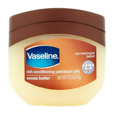 Vaseline Rich Conditioning Petroleum Jelly Cocoa Butter Moisturiser- 7.5 Oz 2 Pack