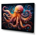 thumbnail image 2 of Designart "Expressionist Abyss With Octopus II" Octopus/Squid Wall Art Prints, 2 of 7